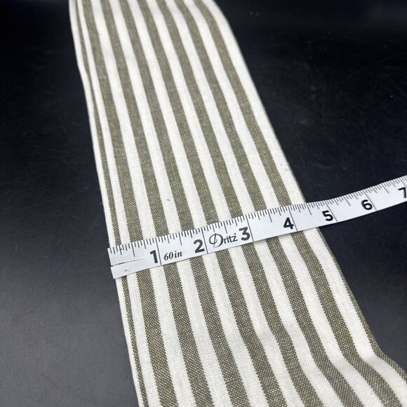 Demdaco Cotton Sunflower Kitchen Boa Long Tea Towel Waffle Knit Stripe NEW - Picture 4 of 10